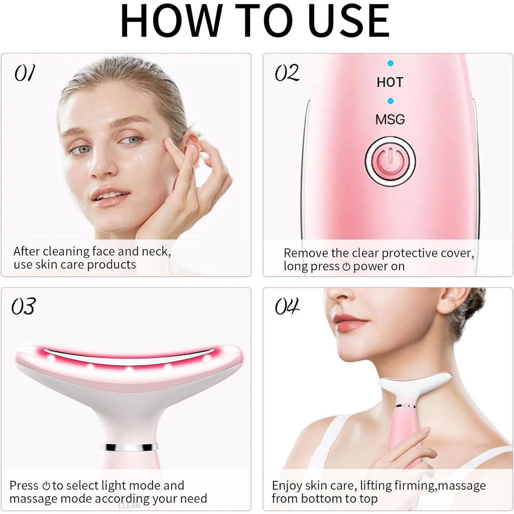 Neck Face Massager, Skin Caool